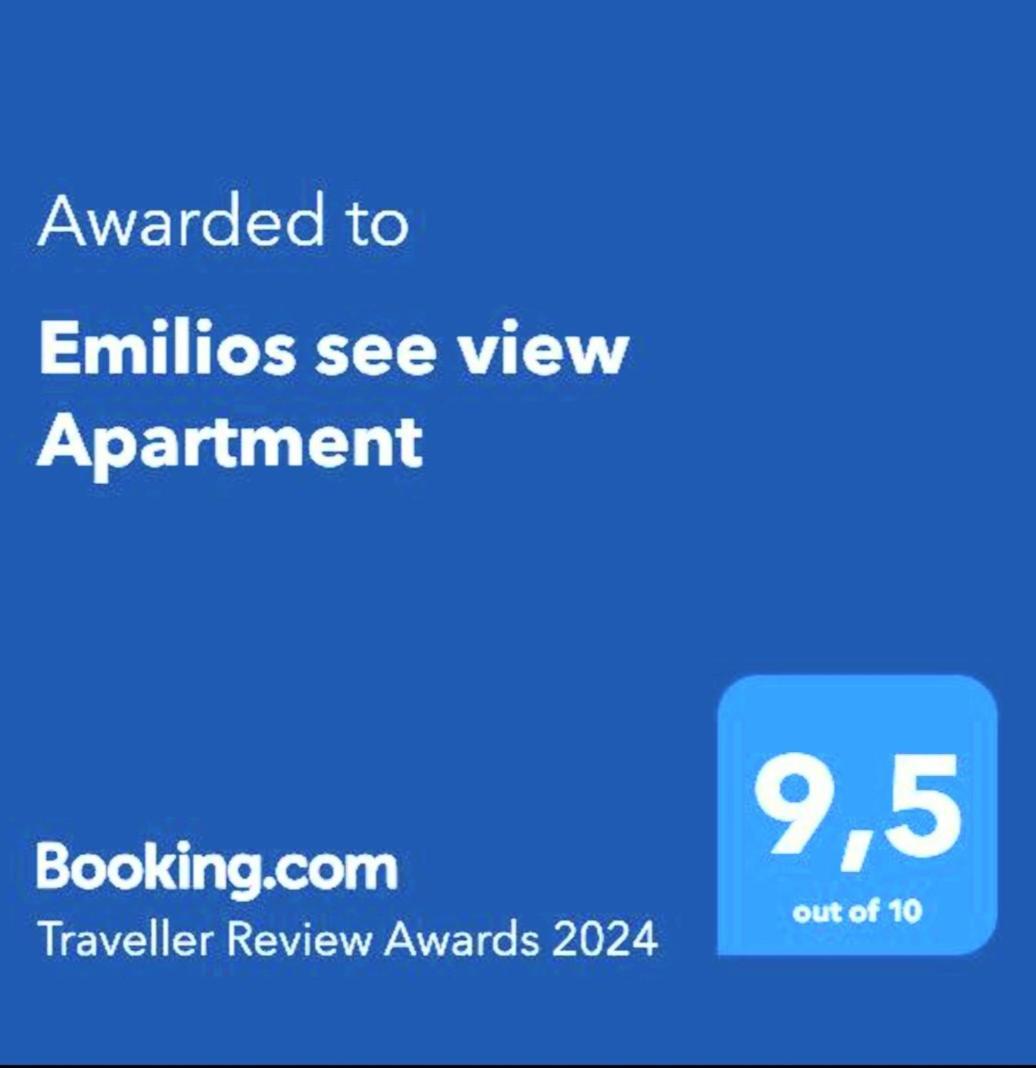 Emilios See View Apartment Барбати Экстерьер фото